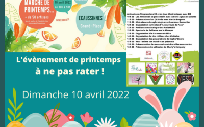Marché de printemps à Ecaussinnes, l’évènement à ne pas rater !
