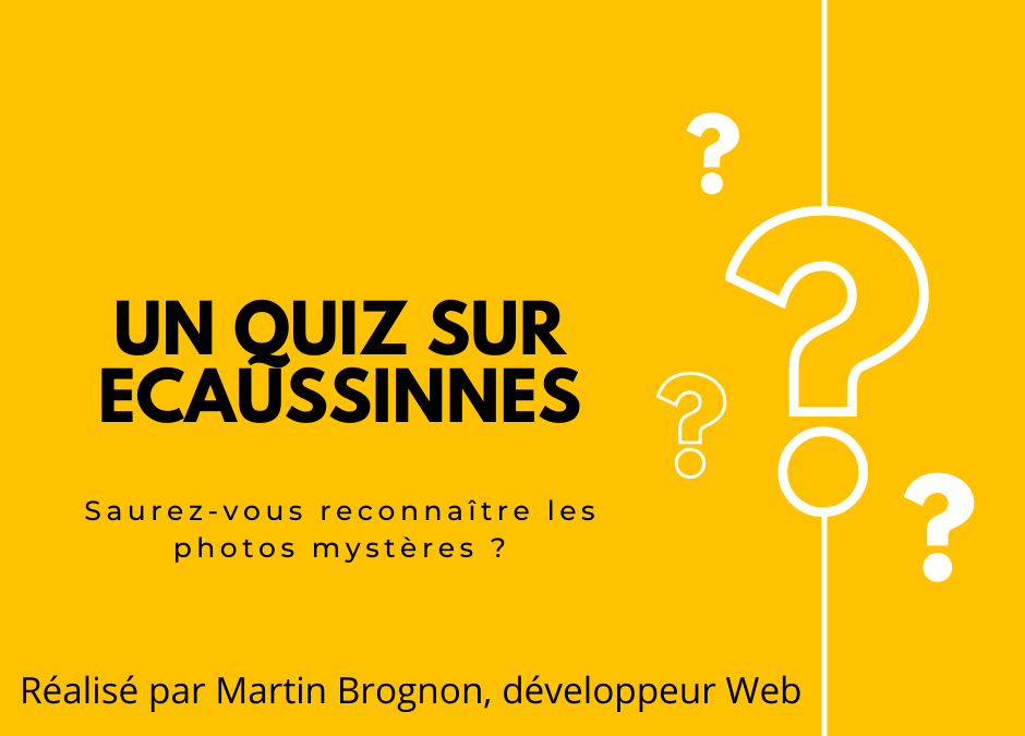 Quiz Ecaussinnes photos mystères 2