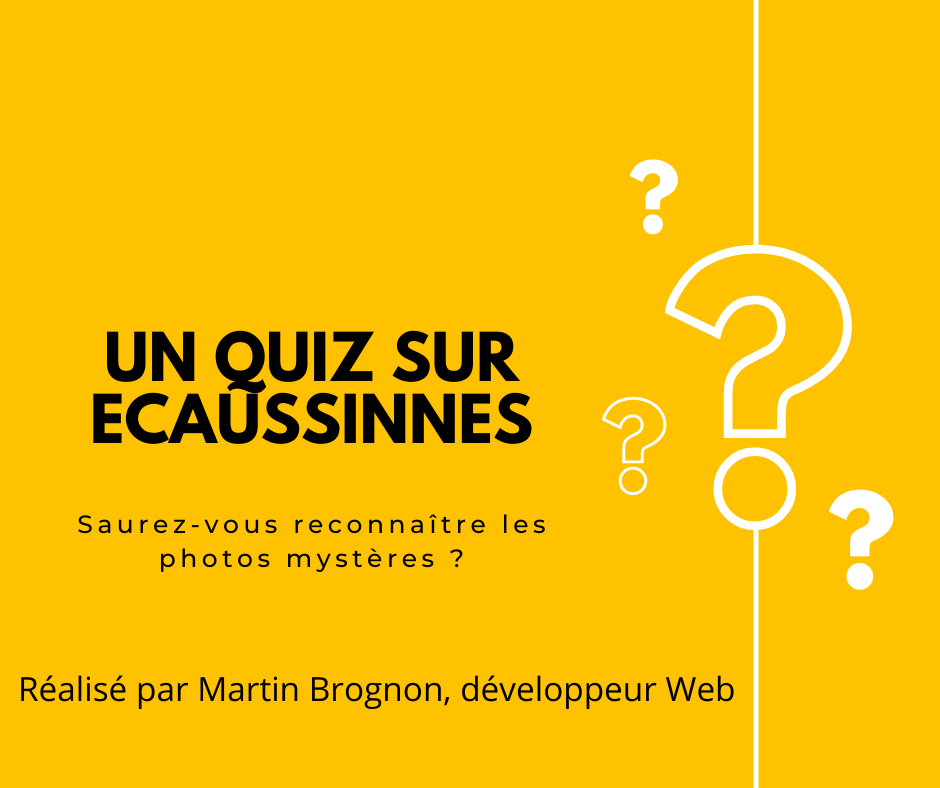 Quiz Ecaussinnes photos mystères