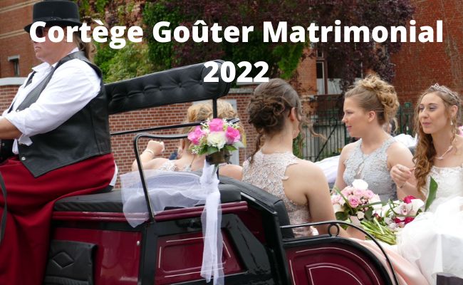 Gouter matrimonial cortege 2022