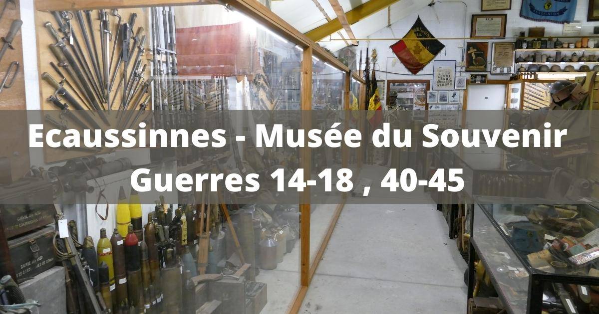 Musée du Souvenir Ecaussinnes - MMBeWeb - Site In Ecaussinnes - Martin Brognon ©