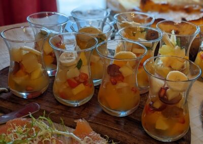 Macédoines de fruits