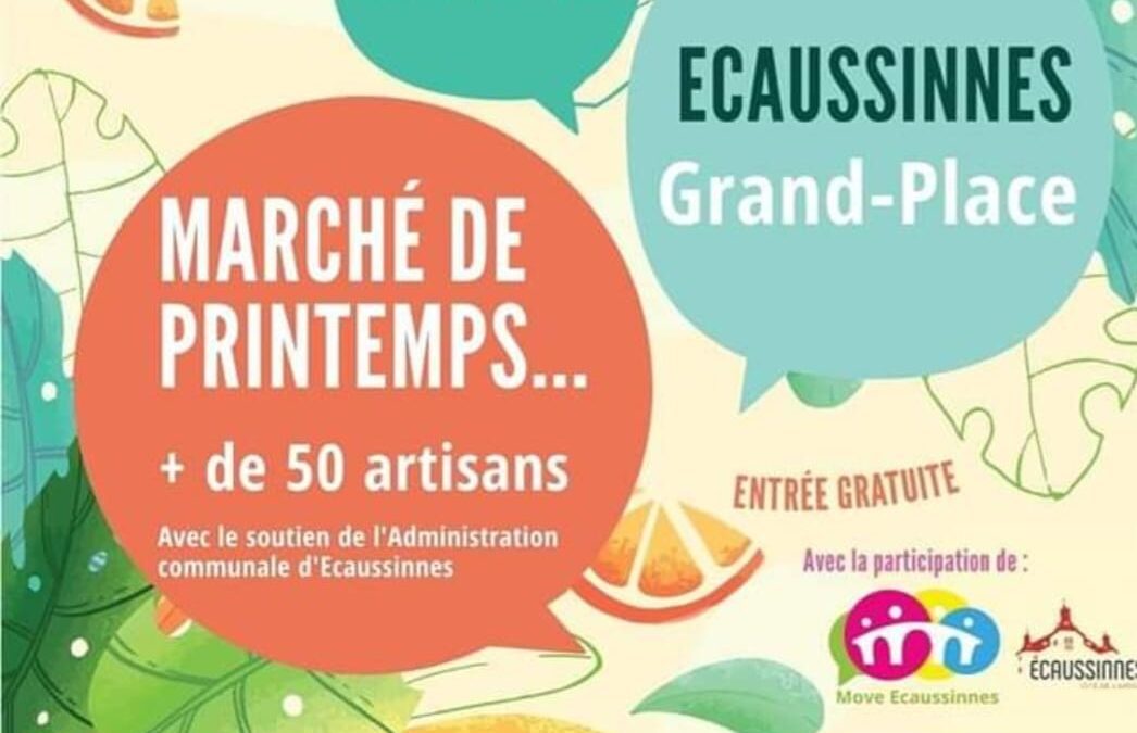 Ecaussinnes – Marché de printemps 2023 – album photos