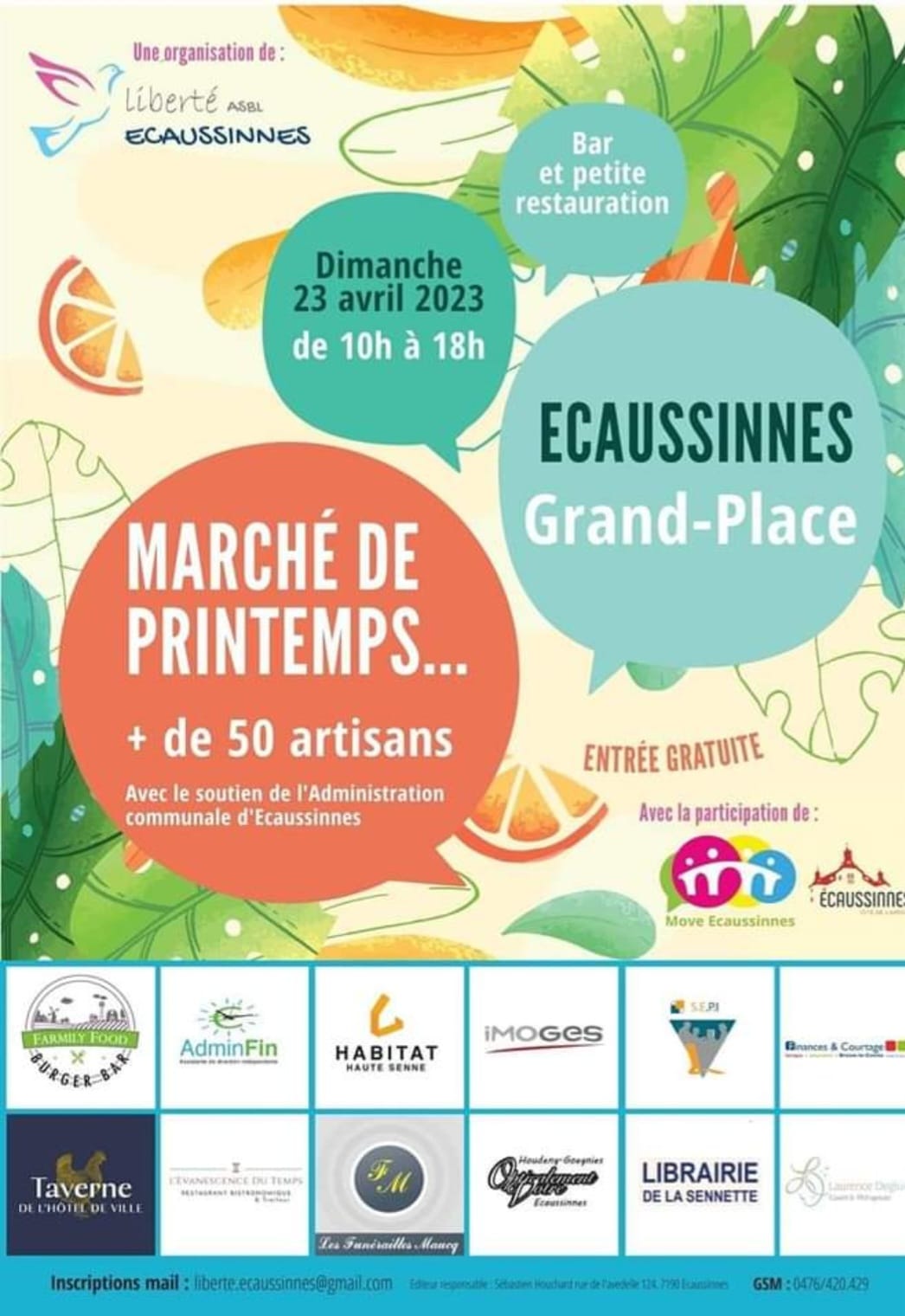 marche de printemps ecaussinnes