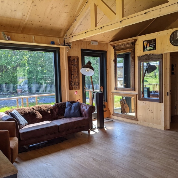 Ecau Lodge intérieur accueil