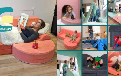 Ecaussinnes : Aurélie Collart, maman entrepreneuse, lance des canapés de jeux modulables pour les enfants