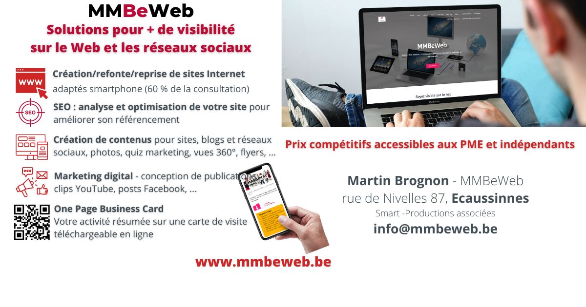 mmbeweb creation refonte site internet spécialisé PME et TPE indépendants budgets serrés Optimisation SEO