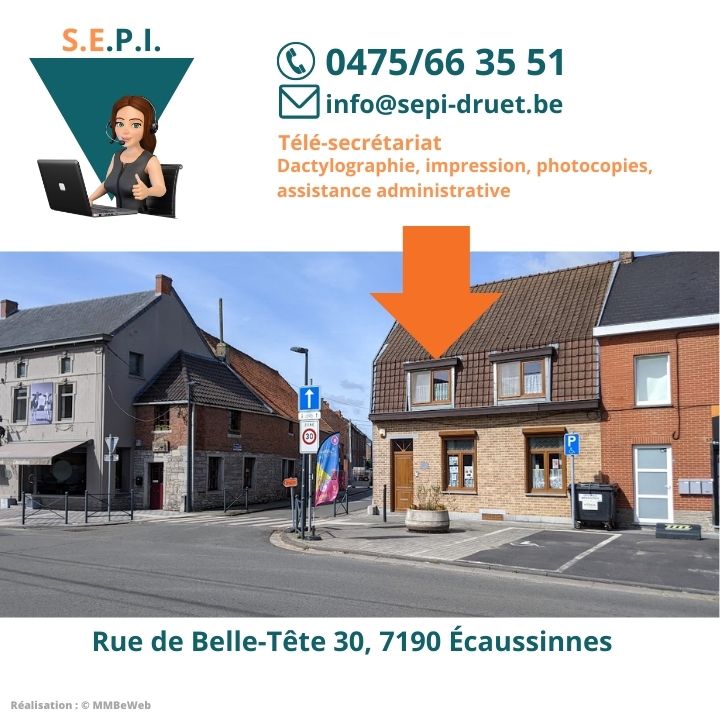 S.E.P.I. Ecaussinnes localisation
