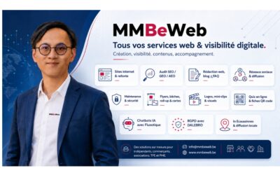 MMBeWeb : votre partenaire local à Écaussinnes pour développer votre visibilité en ligne